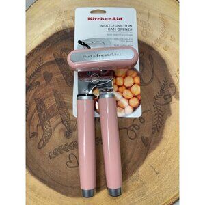 KitchenAid Pink Multi-Function Can Opener Built-In‎ Bottle Opener  NEW!